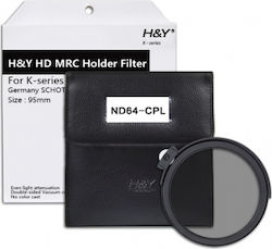 H&y Φίλτρo Filter Holder / CPL / HD Διαμέτρου 95mm με Επίστρωση MRC για Φωτογραφικούς Φακούς