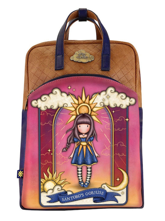 Santoro Schulranzen Rucksack Junior High-High School Mehrfarbig