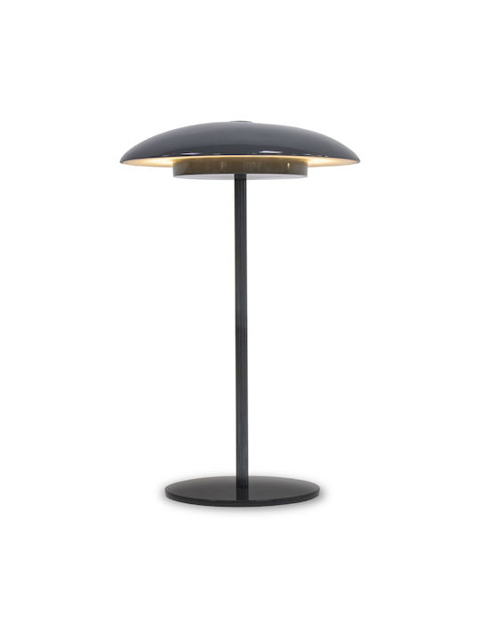 NewGarden Outdoor LED Table Lamp with Warm White Light IP44 Gray