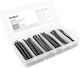 Cabletech Set Tuburi Termocontractibile 10 Cm Cablu Termocontractibil Negru 170 Bucăți NAR0386