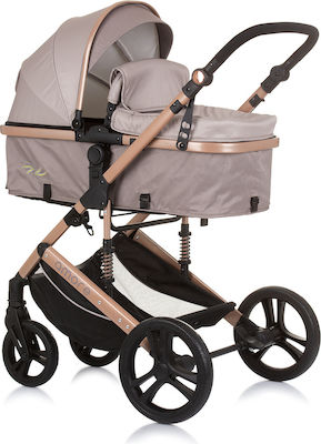 Chipolino Amore Adjustable 2 in 1 Baby Stroller Suitable for Newborn Macadamia