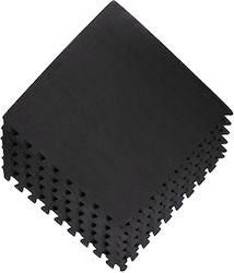 Kraft & Dele Podele Puzzle de Sală 60x60cm 6 Bucăți Negre