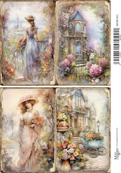 Maja's Memories Tissue paper Decoupage