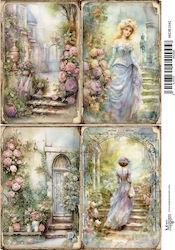 Maja's Memories Tissue paper Decoupage