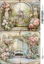Maja's Memories Tissue paper Decoupage