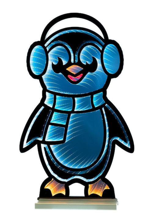 Iliadis Коледна Фигура Penguin Син Височина 60см.