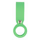 Loop Keychain Case Silicone for AirTag in Green color