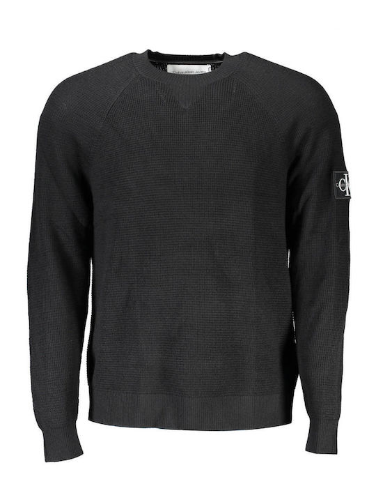 Calvin Klein Men's Long Sleeve Sweater BLACK