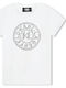 Kinder-T-Shirt White Black
