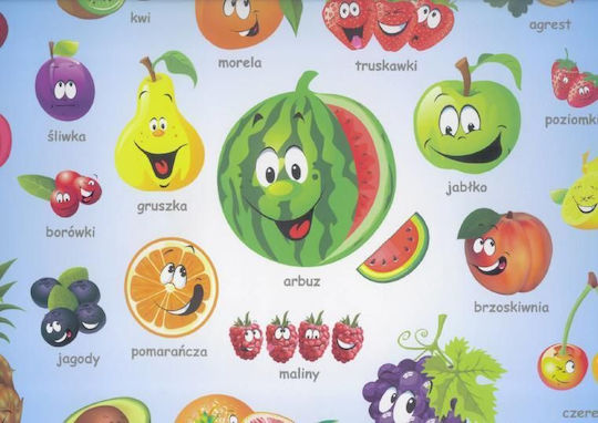 Placemats Plastic Albastru 42x30cm 1buc