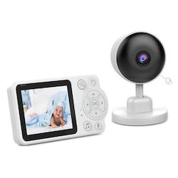 Wireless Baby Monitor with Camera & Screen 2.8" , Two-way Communication & Lullabies