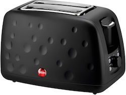 Eldom Toaster 2 Slots 900W Black