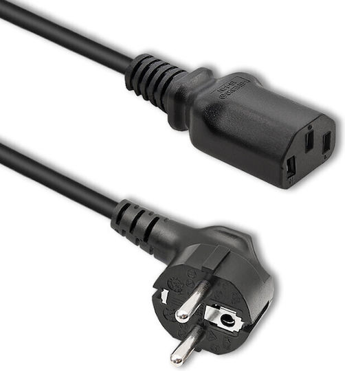 Qoltec Schuko - IEC C13 Kabel 1.5m Schwarz (50368)