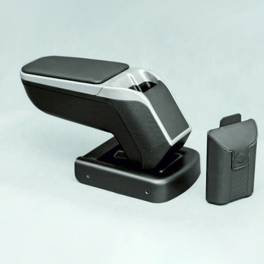 Rati Armster 2 Car PU Armrest for Suzuki Baleno 2016- Black