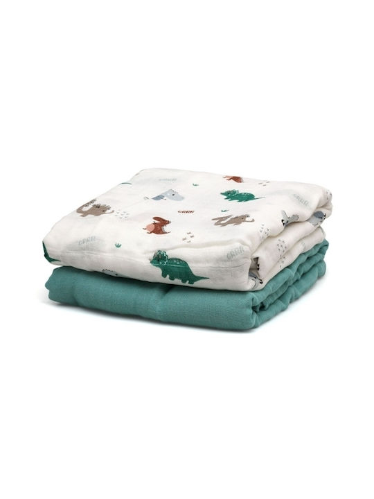 Kiokids Muslin Burp Cloths