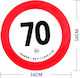 Tpster LKW-Warnschild