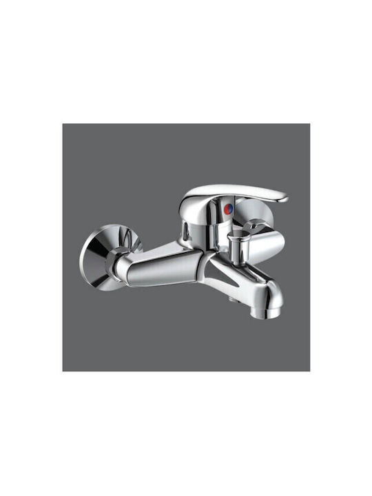 Mixing Bathtub Shower Faucet Silver