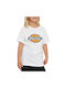 Dickies Παιδικό T-shirt Άσπρο