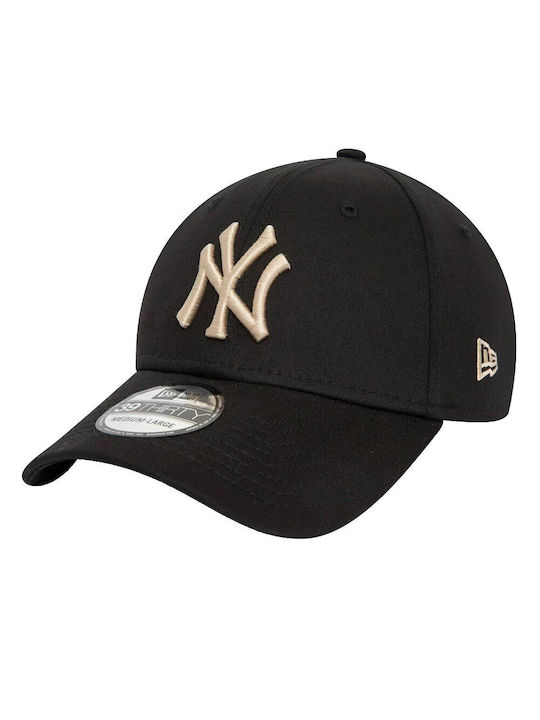 New Era 39thirty Stretch Fit Cap Jockey Черно