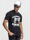 Mister Tee T-shirt Schwarz Baumwolle