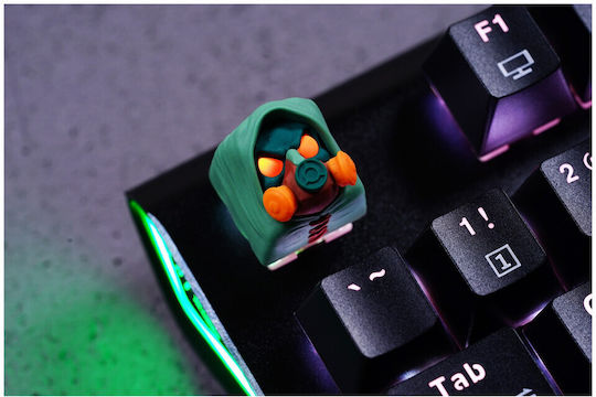 Pro-Ject Audio Hkp Keycap Artizan Army Green Skull Face