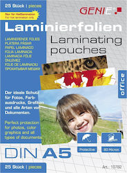 Genie Laminating Sheets A5 80 Microns Genie Laminating Sheets A5 80 Microns