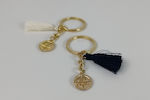 Christening Charm Keychain Ecru 50pcs