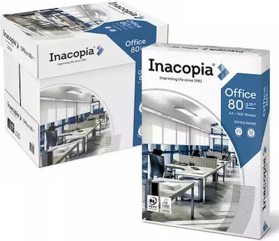 Inacopia Office Druckpapier A4 80gr/m² 1x500 Blätter Weiß