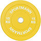 Sportmann Set of Plates Rubber 1 x 15kg Ø51mm