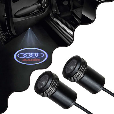 Car Door Projectors with Audi Logo