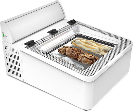 Mondial Εμπορικό Ψυγείο Παγωτού Mini Cream 3v 750930-228 Υ34.5xΠ65.4xΒ79cm