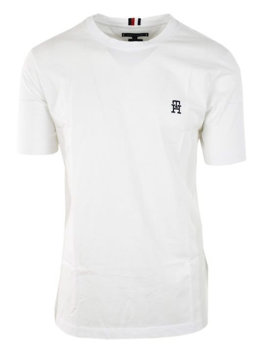 Tommy Hilfiger Tricou pentru bărbați cu mâneci scurte White (WHITE)