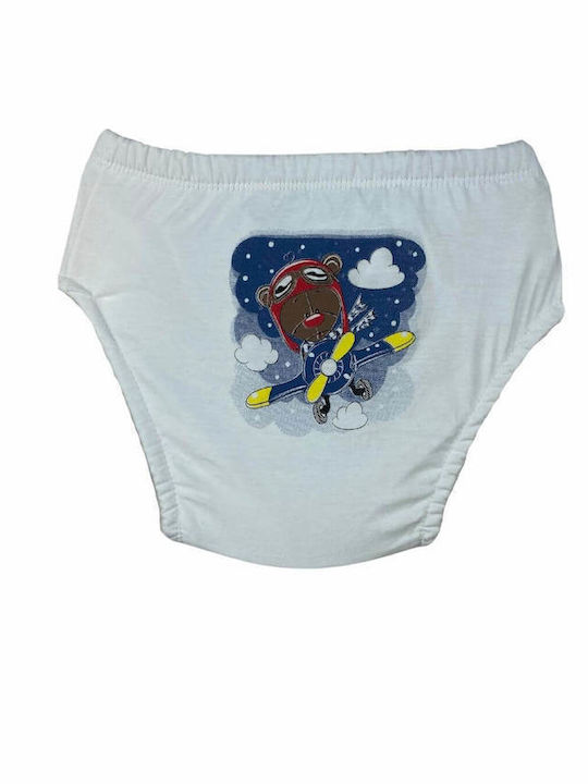 Poopes Scutec pentru copii Alb