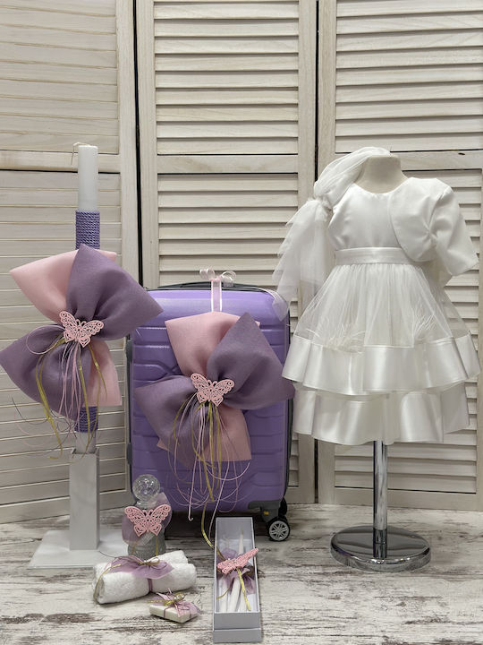 Carousel Baptism Set with Butterfly Theme
