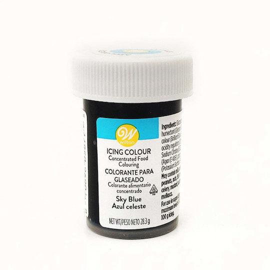 Wilton Lebensmittelfarbe Hellblau 1Stück 28gr