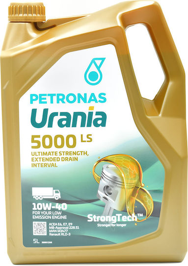 Petronas Urania 5000 Λάδι Αυτοκινήτου 10W-40 5lt