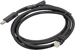 Zebra USB 2.0 Cable USB-A male - RJ45 2.8m CBA-U42-S07PAR