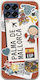 Ticket To Palma De Mallorca Back Cover Silicone Multicolour (Galaxy M53 5G)