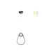 Globobox Pendant Light Black Ball 20x7x30cm