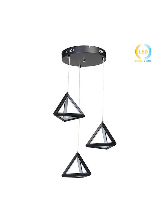 Globobox Pendant Light Black 16.5x16.5cm