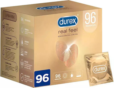 Durex Προφυλακτικά Real Feel 96τμχ