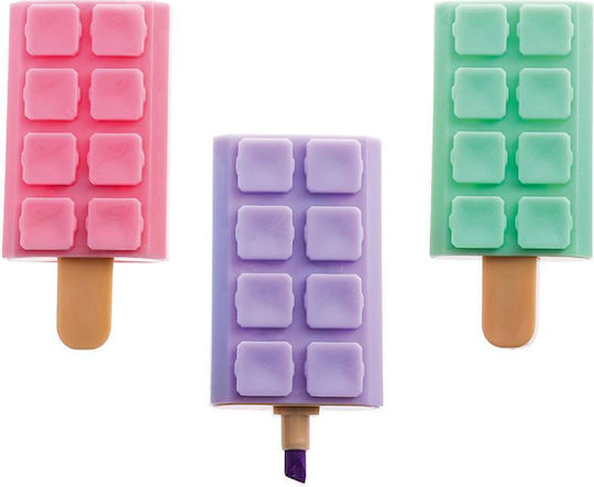 Uni Pap Marker de Subliniere Ice Cream Underliner (Various Colors) (Culori diverse)