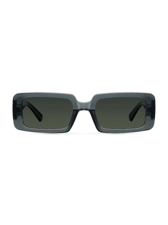 Meller Sonnenbrillen mit Gray Rahmen und Grün Linse KS-FOSSILOLI