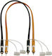Hilec Cable 2x RCA male - 2x RCA male 1m CALIN255