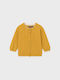 Mayoral Kids Cardigan Cotton ochre