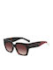 Missoni Women's Sunglasses with Brown Tartaruga Plastic Frame and Brown Gradient Lens MMI 0168/S 086/HA