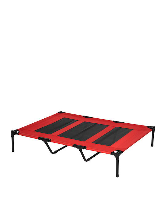 Pawhut Sofa Dog Bed Red 122x92cm