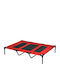 Pawhut Sofa Dog Bed Red 122x92cm