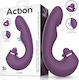 Action Δονητής G-Spot 16cm Μωβ