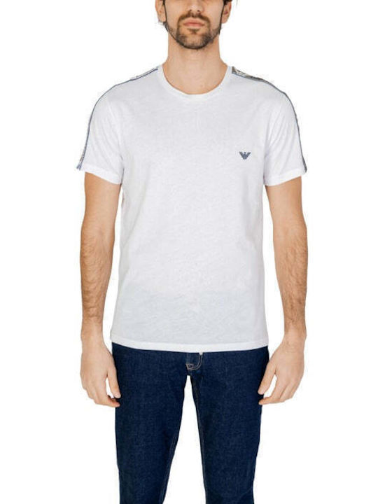 Emporio Armani Herren T-Shirt Kurzarm Weiß